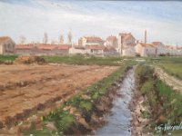 La roggia  Olio su MDF - 40 x 30